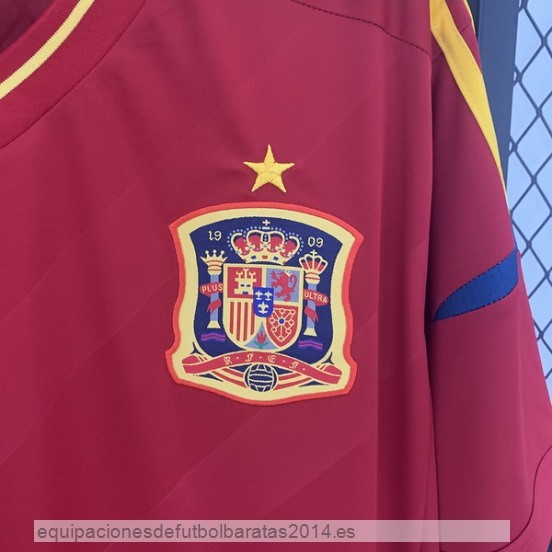 Nuevo 1ª Camiseta Espana Retro 2012 Rojo Baratas